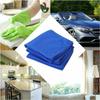 20/50/100PCS Microfiber Car Cleaning Towel Soft Drying Cloth Hemming Water Suction Automobile Home Washing Duster Towel