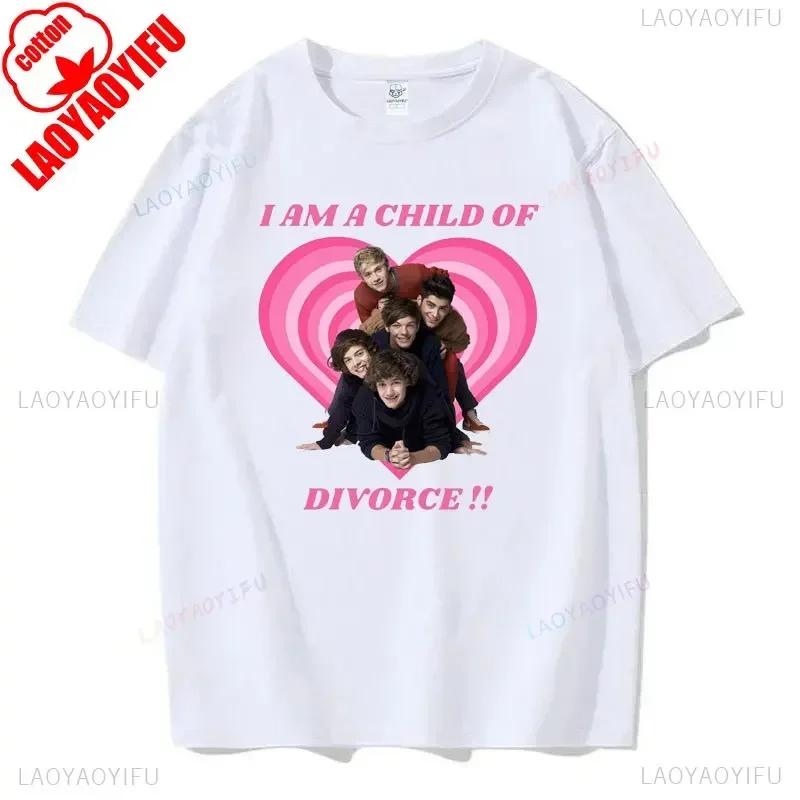 I Love One Directions Print T-Shirts Rapper Short Sleeve T Shirt Vintage Singer Tops Summer Cotton Hip Hop Men Women Tee-shirts