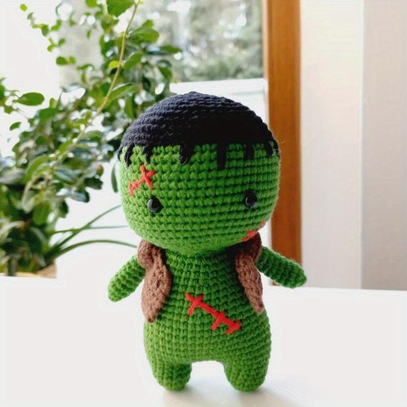 1 Piece of Handmade Knitted Halloween-themed Decorative Item, a Quirky and Fun Doll