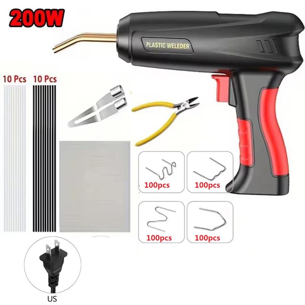

Upgraded 200W 2 in 1 Plastic Welding Kit Hot Stapler Soldering Gun Staples for Car Bumper Repair Welder Machine Repair