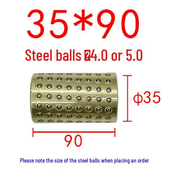 Golden Copper Ball Bearing Cage Mold Guide Bush Holder