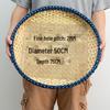 Bamboo Weaving Winnowing Basket and Sieve - Large Size for Household and Farm Use