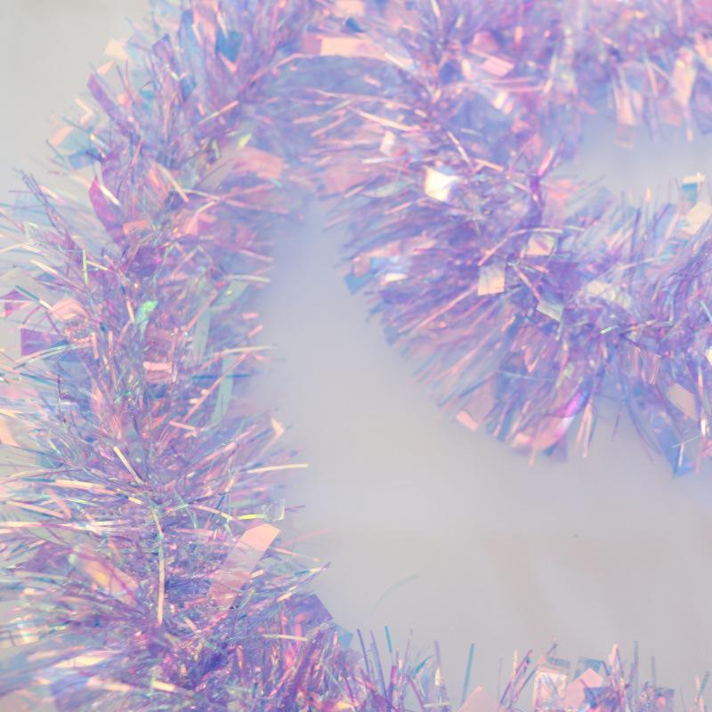 Sedmibarevný vlněný proužek na vánoční a narozeninové dekorace