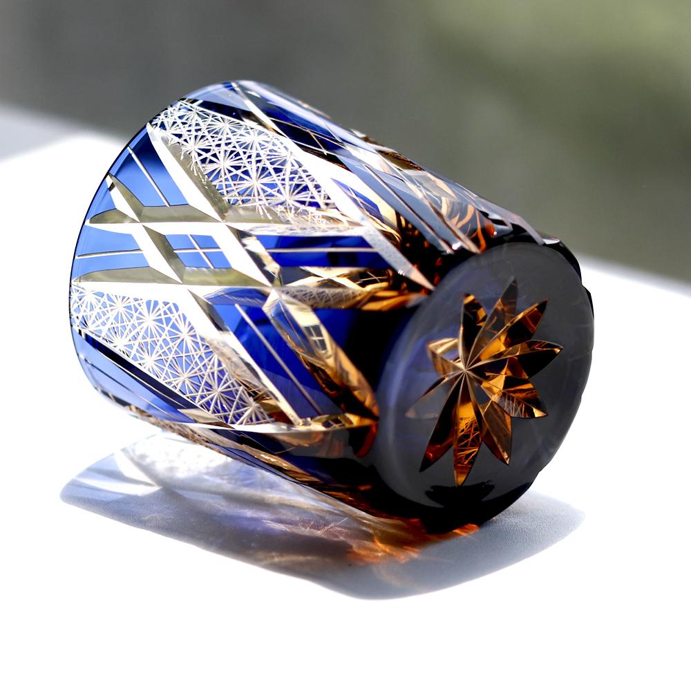 Luxury Hand Cut Whiskey Glass Edo