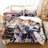 Violet Evergarden Bedding Set Single Twin Printed Bed Set With Pillowcase Duvet Cover Soft Single Double Queen Super King Size