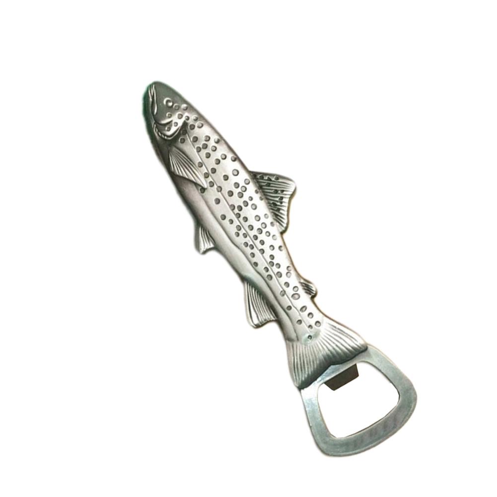 Snygg Trollingfiskformad Flasköppnare med Kylskåpsmagnetfunktion