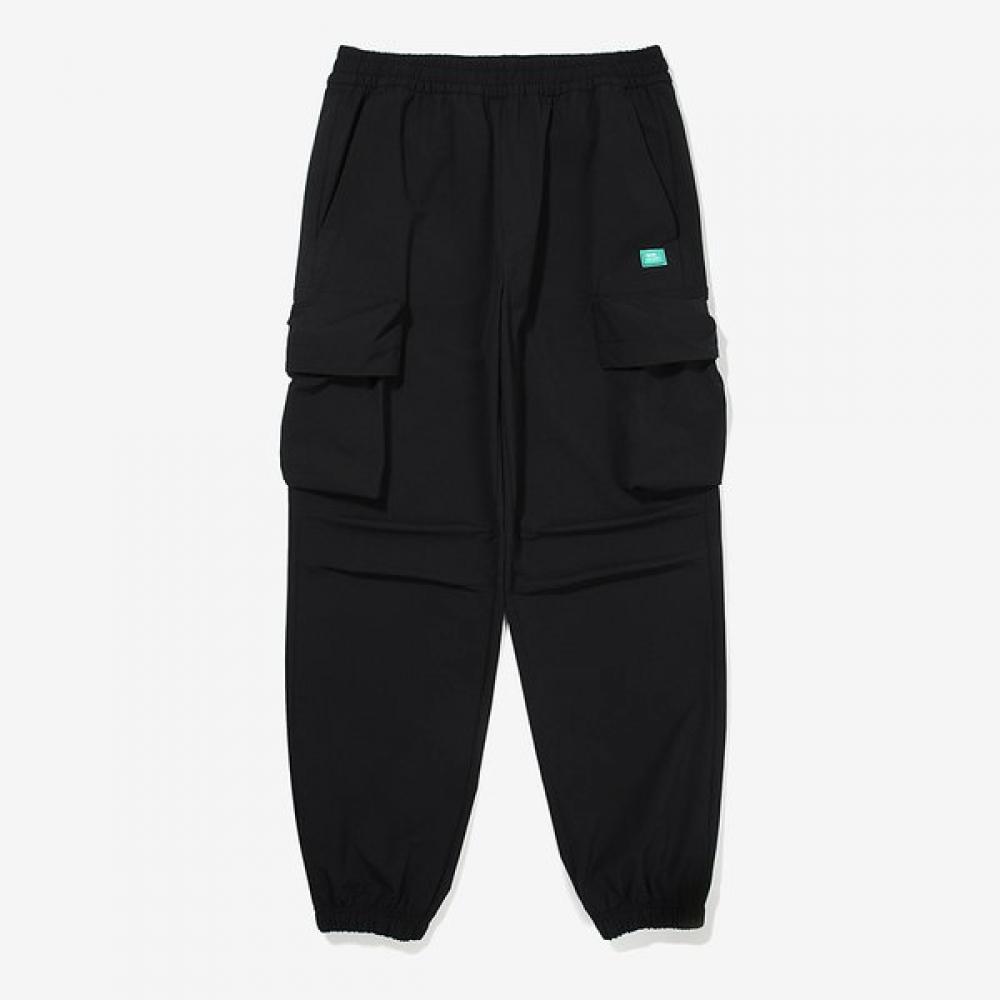 Bbc Earth Брюки-джоггеры Полусвободный крой Черные 085