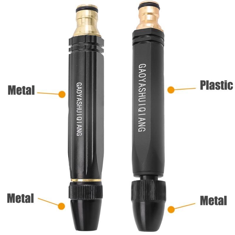 Black Diamond Autowaschdüse Hochdruckwasserpistole 360° drehbare Düse Haushaltswasserrohr Schlauch Spüldüse Ersatzdüse