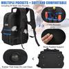 Large Capacity Heavy Duty Tool Backpack Waterproof Thickened Tool Organizer Wear-resistant Electrician Tool Bag