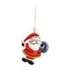 Christmas Decorations Christmas Tree Ornaments Snowman Socks Wrought Iron Pendants