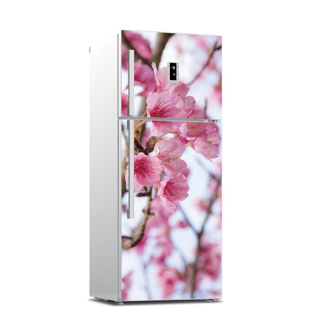 

39 стилей, красивые пейзажные наклейки на холодильник, крышка холодильника, дверная виниловая самоклеящаяся наклейка для декора кухонной мебели, наклейка для морозильной камеры, сделай сам 60x180cm