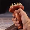 Wood Grain Gua Sha Massage Tool Cow Horn Horn Massage Comb Portable Meridian Massager  Head Massage