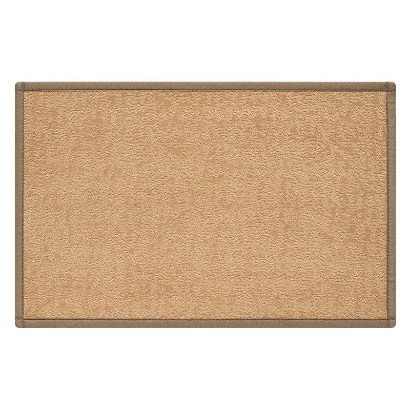 Bathroom Absorbent Floor Mat Household Bathroom Anti-slip Shower Room Toilet Door Plush Foot Mat Three-dimensional Pattern Snowflake Velvet