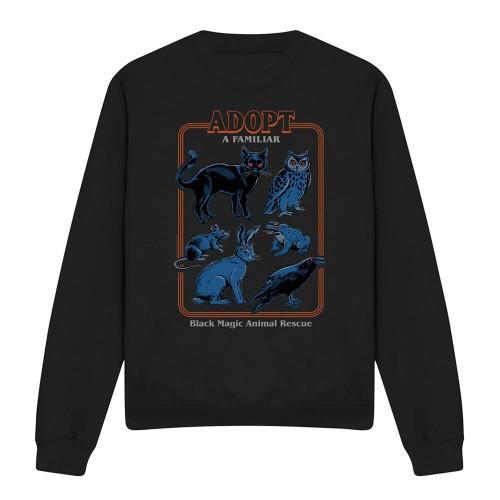 Steven Rhodes Unisex Adult Adopt A Familiar Sweatshirt