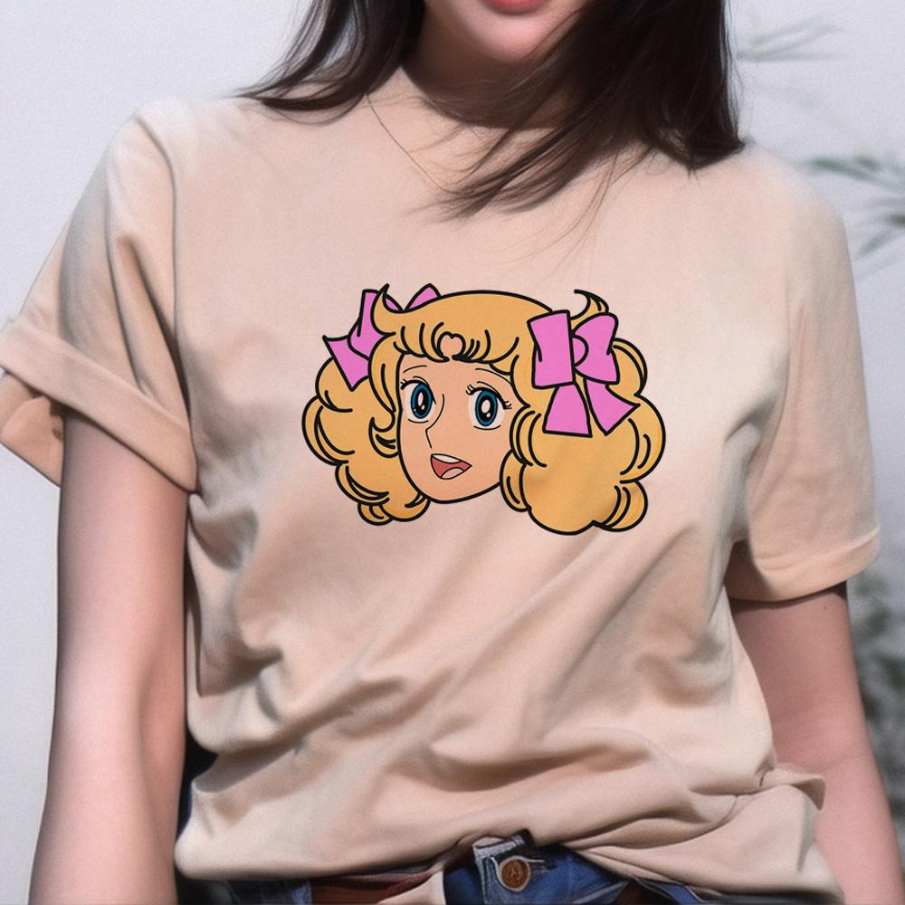 Candy Candy Tshirts Women Summer T Shirt Girl Harajuku Clothes