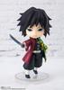 TAMASHII NATIONS Figuarts mini Demon Slayer: Kimetsu no Yaiba Giyu Tomioka, approximately 90mm, PVC/ABS painted action figure
