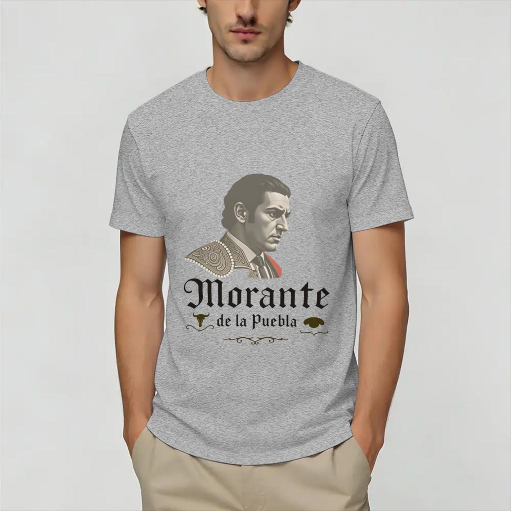 Morante De La Puebla Unisex T-Shirt Vintage T-Shirt Kurzarm Rundhals T-Shirt Baumwolle Sommerkleidung