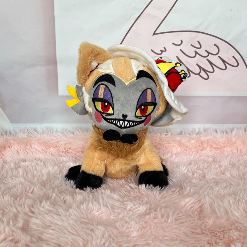 Hazbin Hotel Angel Kitty Plush Toy Adorable Helluva Boss Inspired Stuffed Doll For Fans Collectors