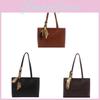 Retro Pu Tote Bag With Zipper Closure For Daily Commuting And Office Use