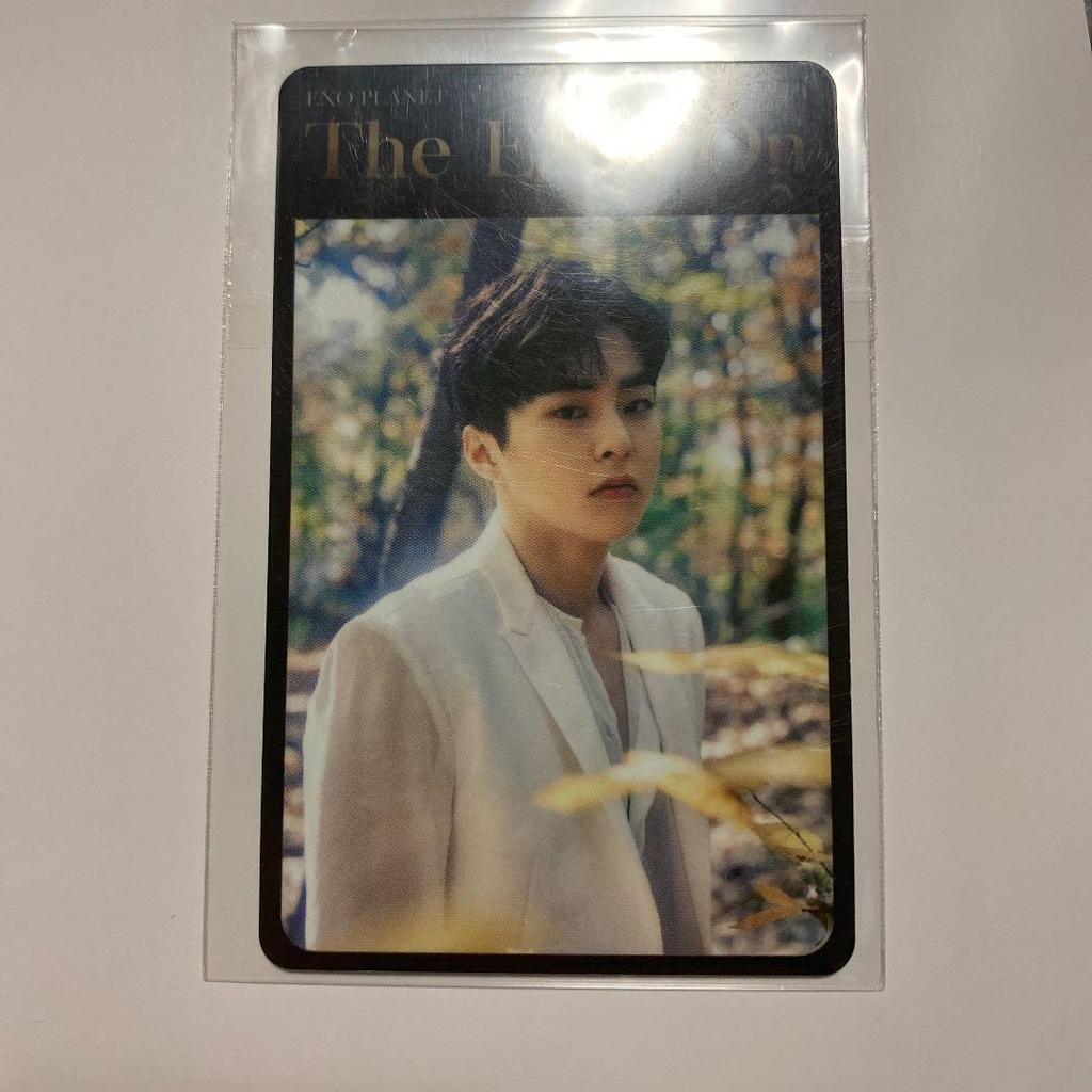 [USED] EXO ticket xiumin trading card Taiwan ticket Minseok