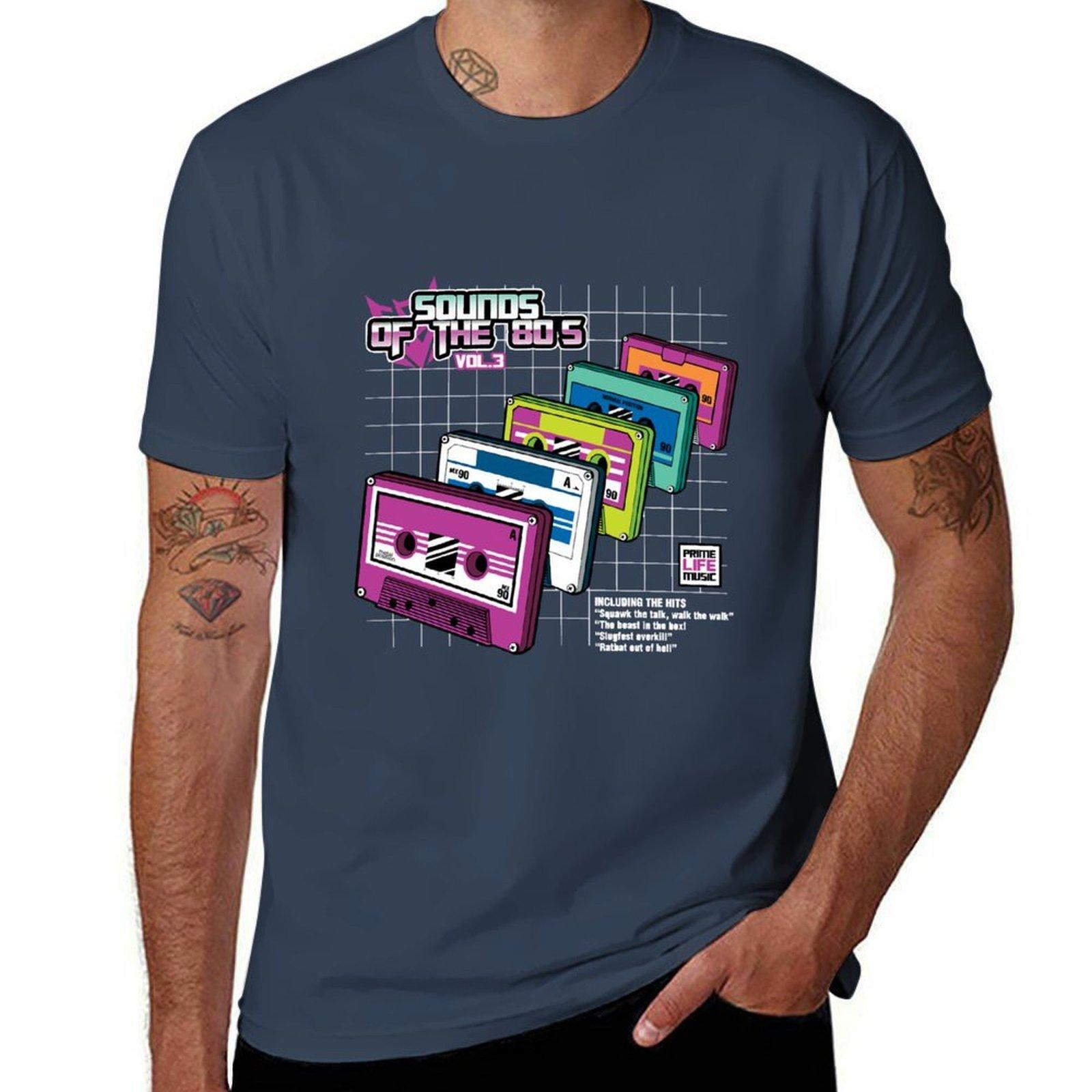 Sounds of the 80s Vol3 TShirt UV Sun Protection Tee Shirt S