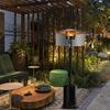 Patio Effective Heater Reflector Shield, Heat Focusing Reflector For Round Natural Gas And Propane Patio Heaters Outdoor