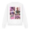 K-Pop Demon Hunters Unisex Adult Saja Boys Grid Sweatshirt