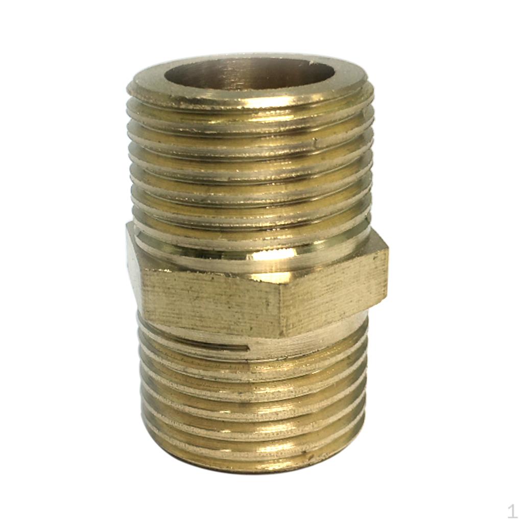 

Латунный шестигранный переходник 1/2 дюйма с наружной резьбой
