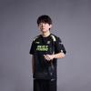 Li Ning Sports Lifestyle Series Letter Brand Logo Casual Round Neck Short Sleeve T-Shirt 2024 Season NIP Team Unisex Tops Black ATSU651-1
