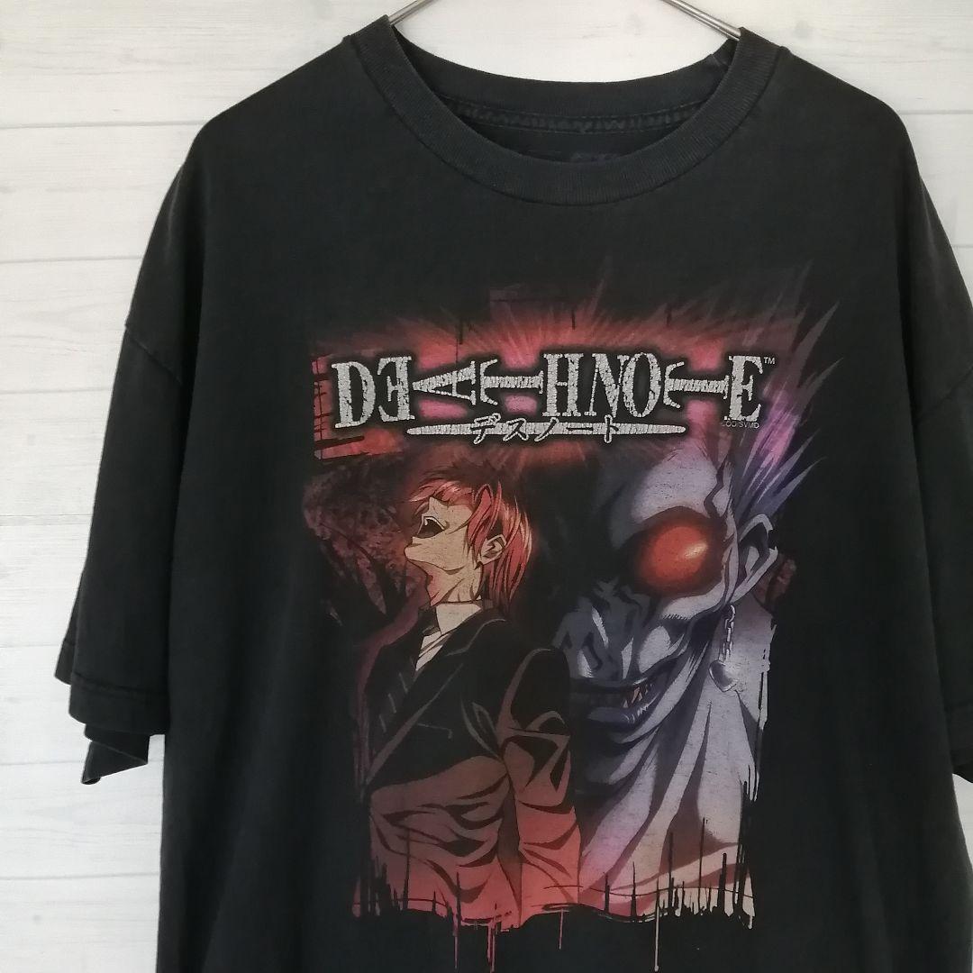 

[USED] Vintage DEATH NOTE Big Silhouette T-shirt in Black