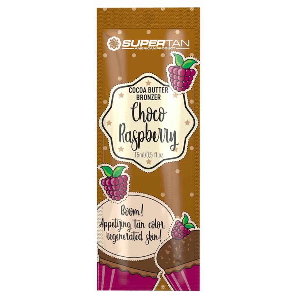 Supertan Choco Raspberry Tanning Lotion Choco X5pcs