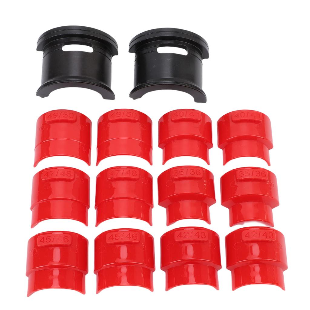 Universelles Motorrad Gabeldichtungs-Eintreibwerkzeug-Set 35 50mm Gabeldichtung Einbauwerkzeug Eintreiber Ausbau-Set für die meisten Motorräder 14PCS