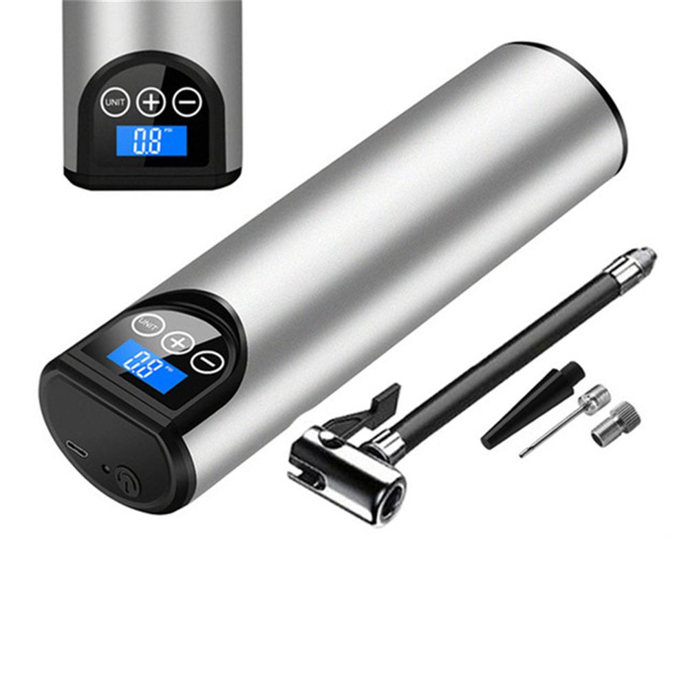 Portable Tire Inflator 12V 150PSI Rechargeable Air Pump Tire Cordless Compressor Digital Car Tire Air Pump For Car Bicycle Tire