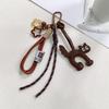 Yogodlns Mini Backpack Hanging Handbag Pendant Bag Cute Cat Faux Leather Pendant Bags Accessories