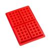Silicone Waffle Mold DIY Cookie Chocolate Candy Fondant Baking Mold for Mini Muffin Dessert Cake Baking Tray Non-stick