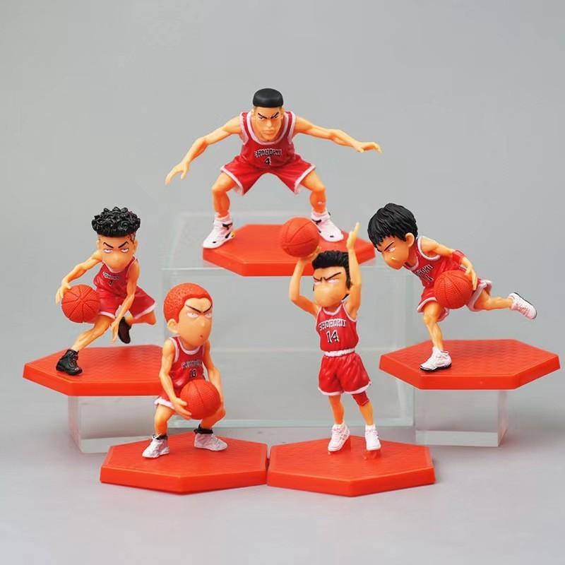 

Gk Slam Dunk Shohoku Five Tigers Sakuragi Hanamichi Pvc Car Mounted Model Figurine
