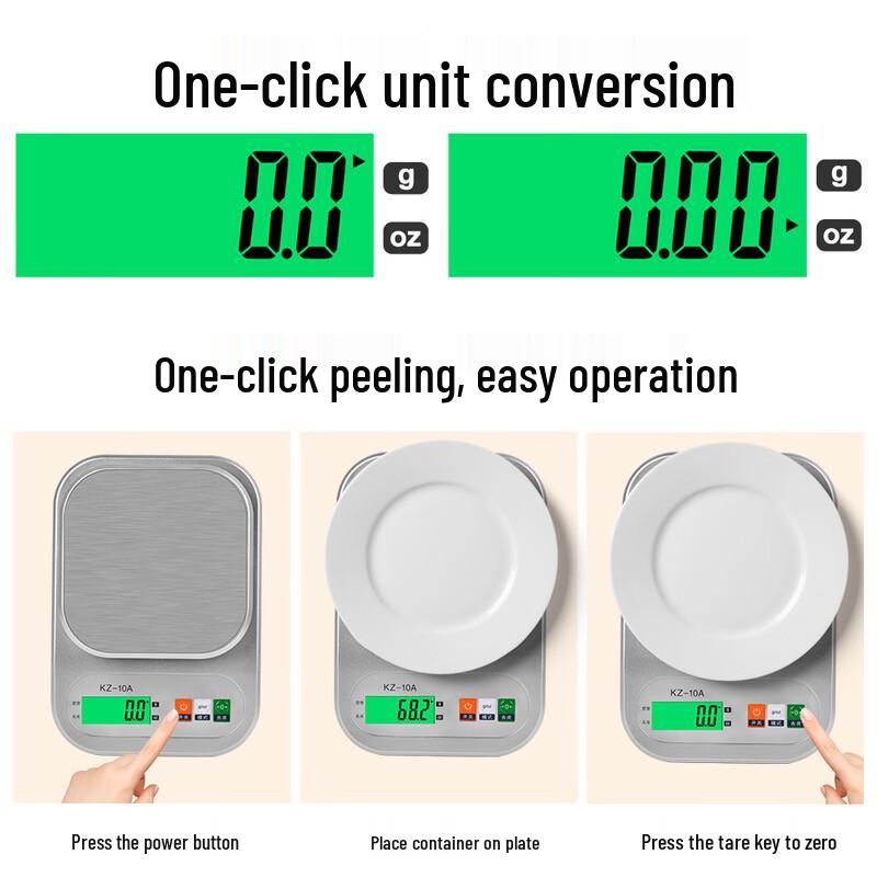 OUOETY High-Precision Digital Kitchen Scale