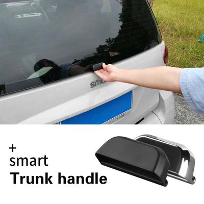 Plastic ABS Box Door Handle Decorative Car Sticker Suitable for Smart Fortwo 451 Trunk Trim Modification Car Accessories