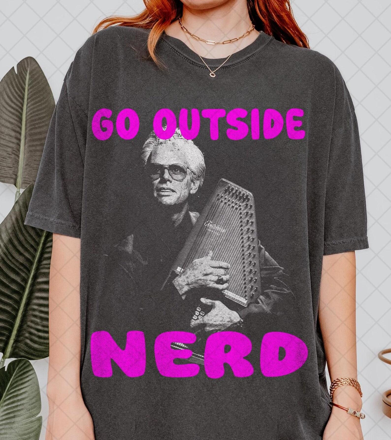 Comfort Colors Limited Baby Billy Flips Off T shirt, Baby Billy Go Outside Nerd Meme Tee T shirt, Gift For Man & Women Unisex T shirt M