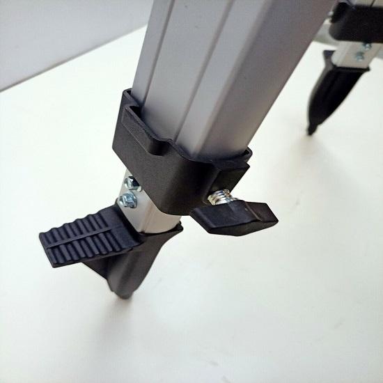 Trepied din aluminiu Instrument de sondaj al stației totale de teodolit cu nivel automat