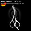 Stainless Steel Eyebrow Scissors With Comb Facial Hair Grooming Tool For Men Women Perfect Face Care