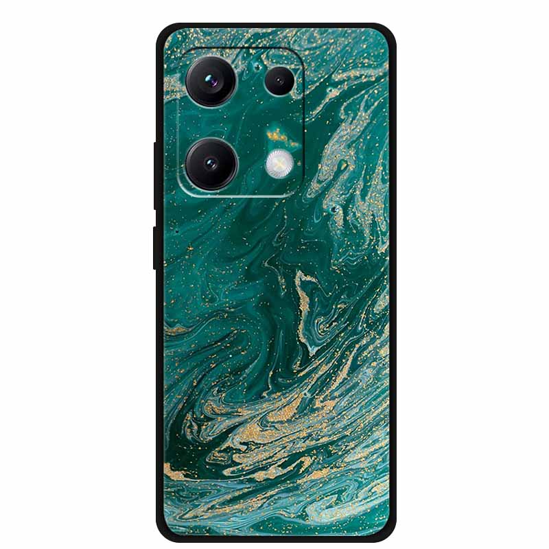 For Redmi Note 14S Case Note14S Marble Back Soft Cover Bumper TPU Phone Case For Xiaomi Redmi Note 14 S Silicone Shells Funda