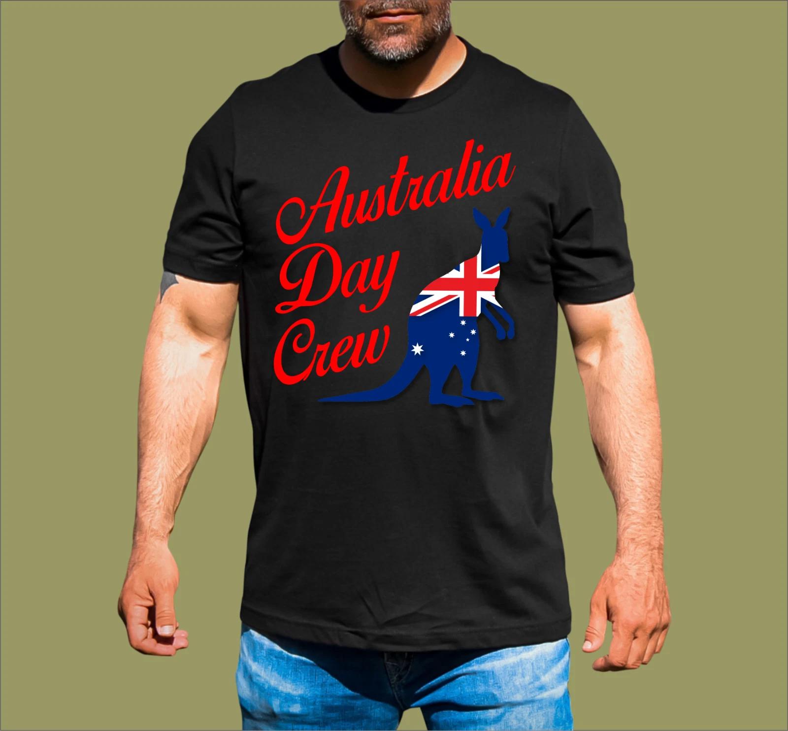 AUSTRALIA DAY CREW T-SHIRT 2XL