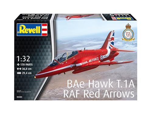 German Revell 1/32 Bae Hawk T.1 Red Arrows Plastic Model
