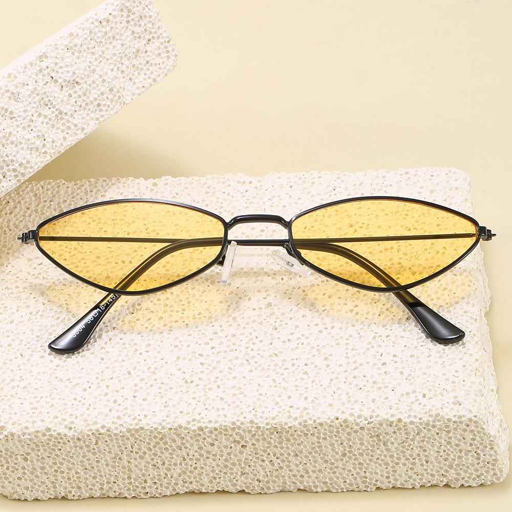 Cat Eye Sunglasses Women Vintage Korean Fashion Sunglasses for Men Female Model Show Performance Sun Glasses