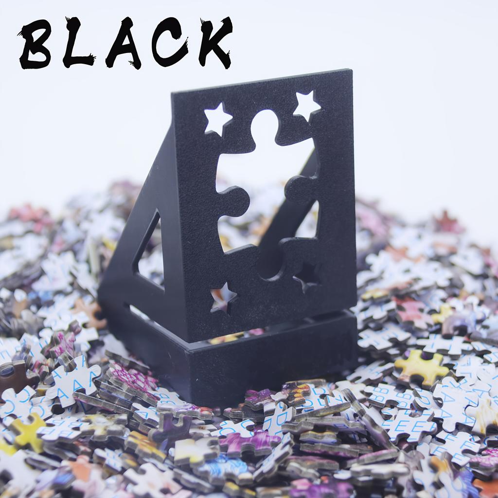 Multi-Functional Puzzle Storage Holder & Display Stand, Sturdy Plastic Organizer