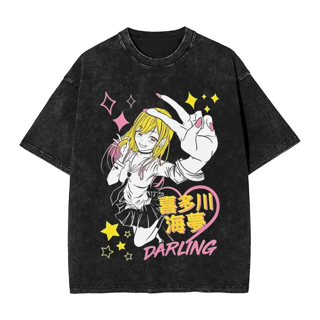 My Dressing Master Makoto Kitagawa Shizuku Kuroe Anime Manga TShirt Street Style Unisex Cotton Top Women And Men Tshirts
