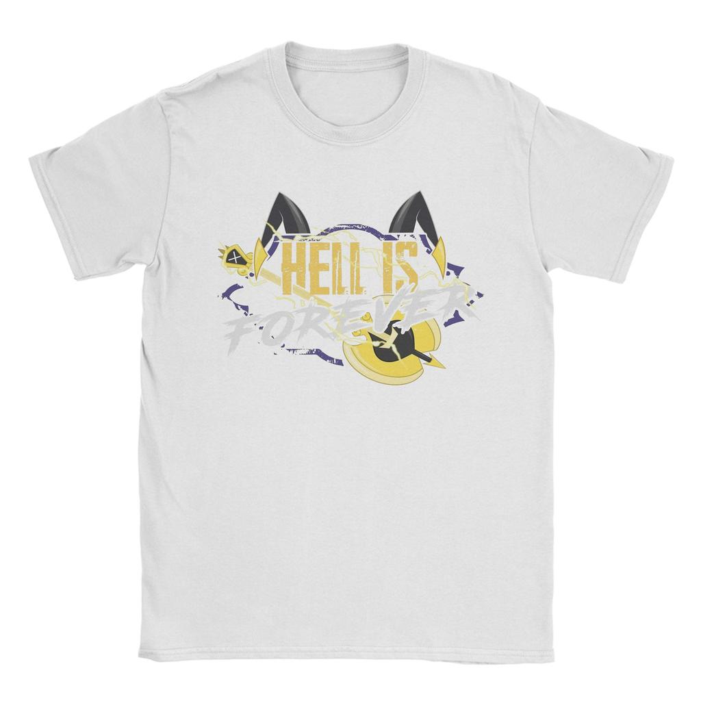 Hazbins Hotels Adam Hell is Forever T-Shirts Men Novelty Cotton Tee Shirt Crew Neck Short Sleeve T Shirts 6XL Clothing