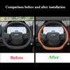 For Haval Menglong Raptor 2026-2026 Leather Breathable Car Steering Wheel Cover Anti Slip Car Handle Covers Interior Accessories