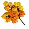 12pcs Artificial Maple Leaf Branch Waterproof Greenery Plants Foliage for Landscape Tree Making Home Decoration Outdoor Project